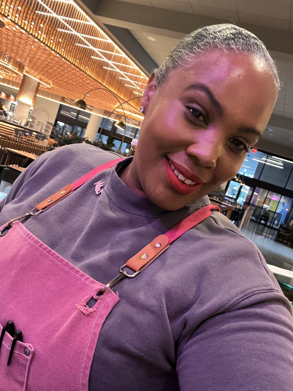 Chef and founder Aliah Jefferson at Politan Row